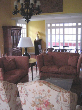 The Three-Seater Knole Sofa in Fabric