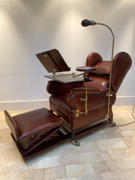 J Foot & Son Ltd Antique Burlington Leather Chair