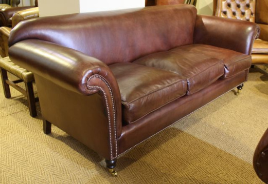 Three-Seater Ibsen in Leather