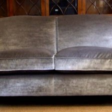 Full Scroll Two and a half Seater Lansdown Sofa in Fabric